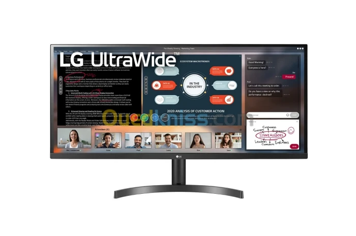 Ecran LG 34 pouces 34WL500-B UltraWide 1080p FHD (2560 x 1080) IPS display with HDR10 freeSyncG