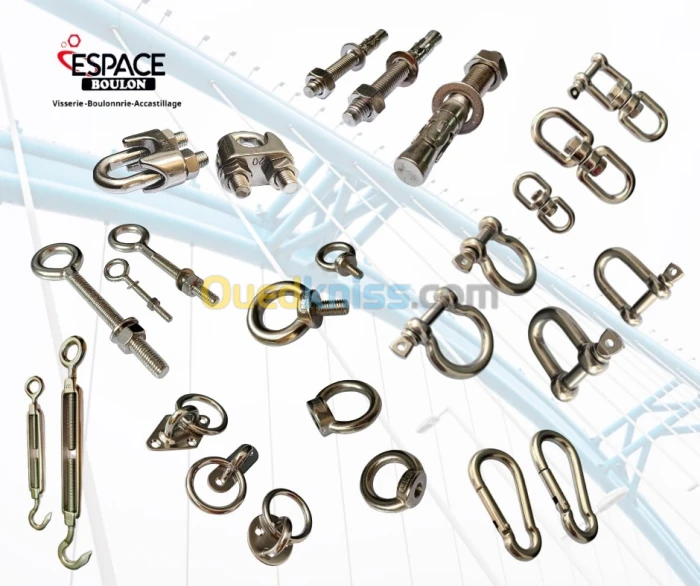 Accastillage en inox