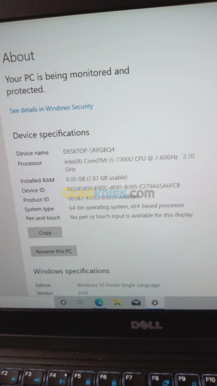 Pc dell latitude 5480