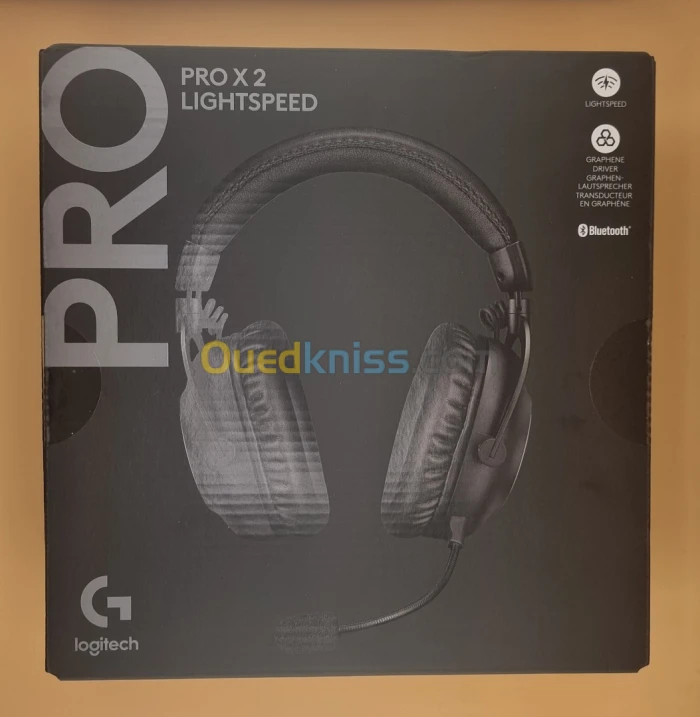 Logitech G Pro X 2 Lightspeed Casque gaming sans fil Lightspeed/Bluetooth PC PS5 PS4 Switch