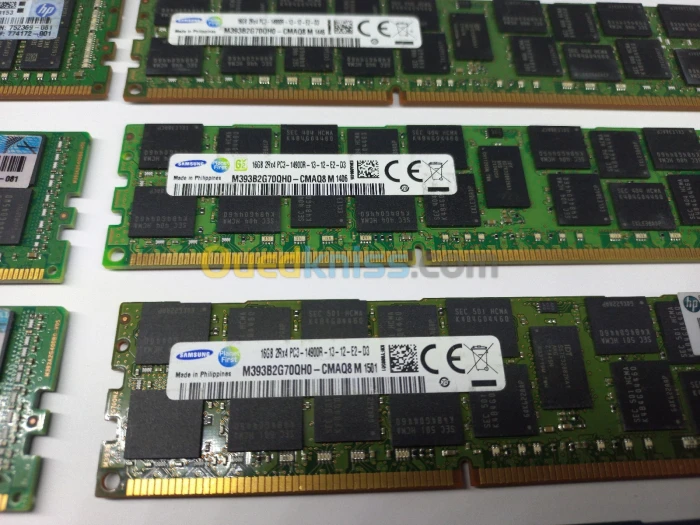 Ram DDR3 16GB / DDR4 16GB pour serveur et workstation