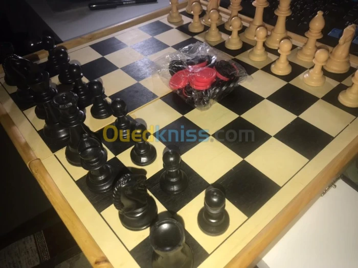 JEU D'ECHEC / CHESS / CHECKER / BACKGAMMON