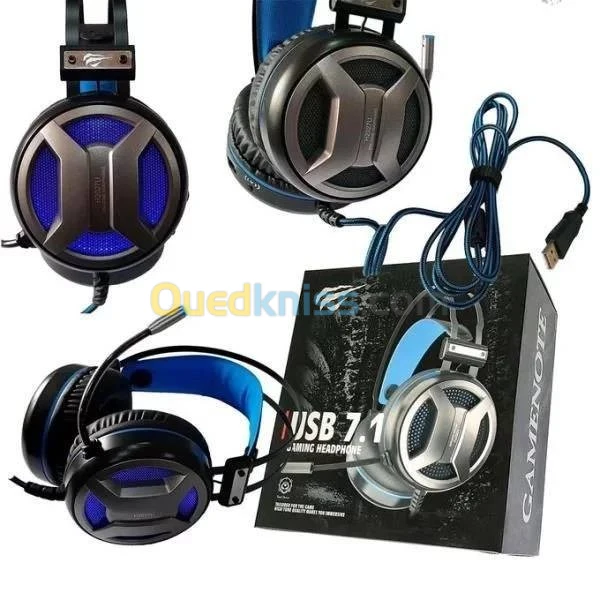 Casque Gaming Havit H2027U Usb 7.1 Vibration