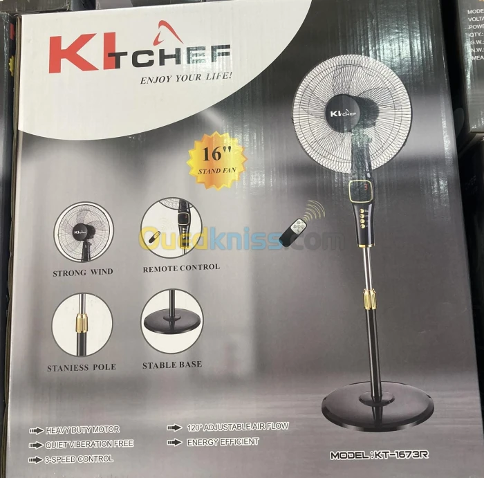 ventilateur kitchef 16 pouce
