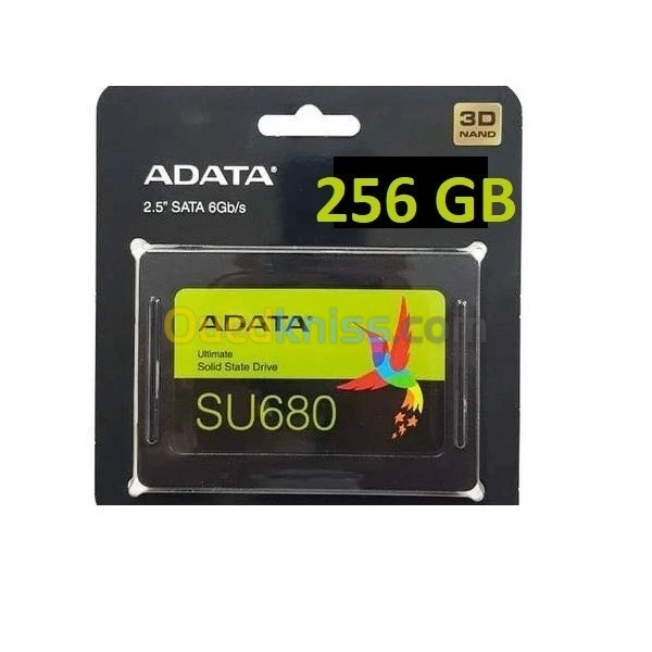 SSD 2.5" ADATA 256GO ULTIMATE SU680 SATA 6GO/S