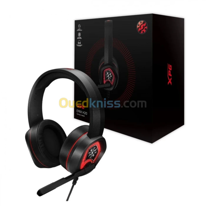CASQUE XPG EMIX H20 GAMING USB 7.1