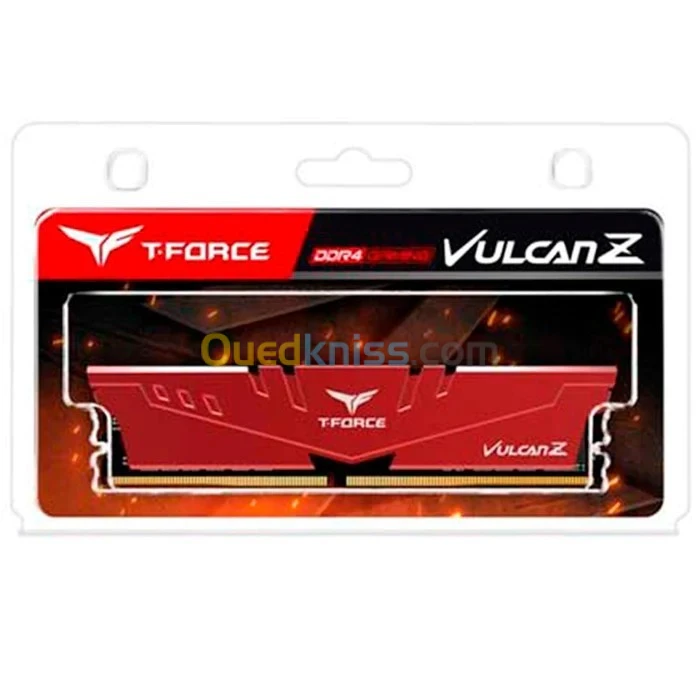 MEMOIRE DDR4 16G 3600 T-FORCE VULCANZ GAMING TLZRD416G3600HC18J01