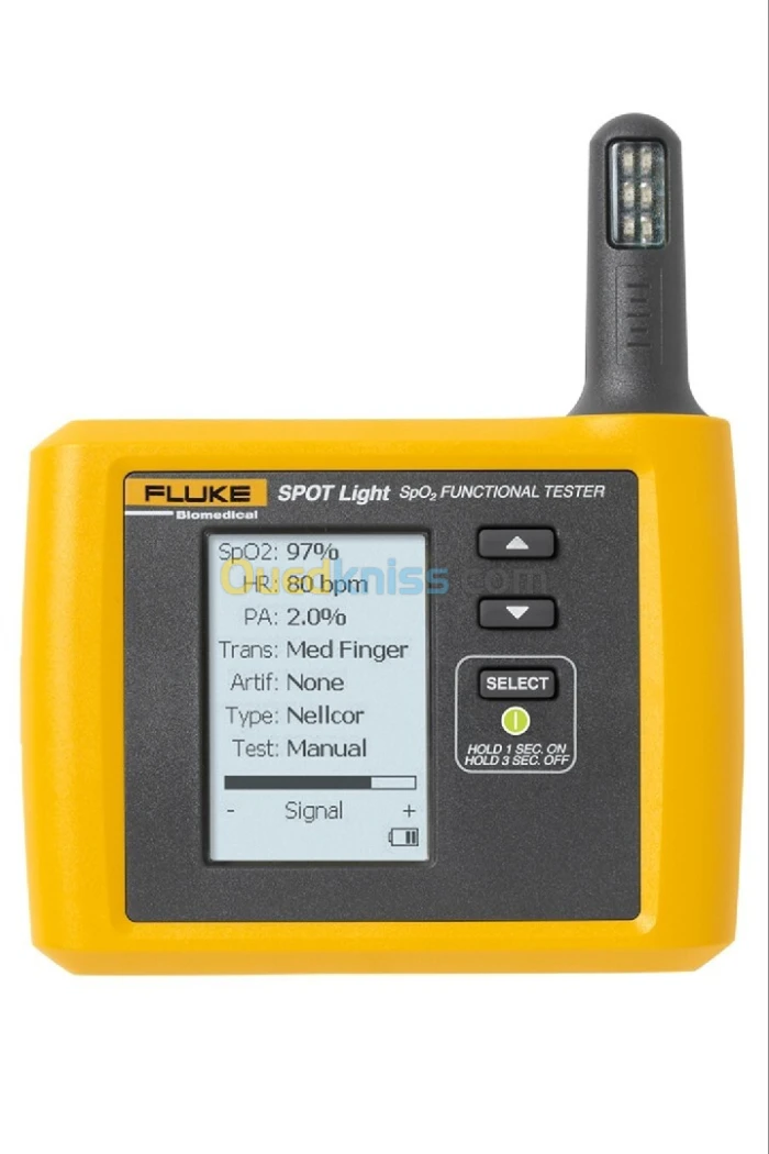 Simulateur Médical d'Oxygénation et de Pouls ProSim Spot Light SpO2 par Fluke (Division Biomédicale)