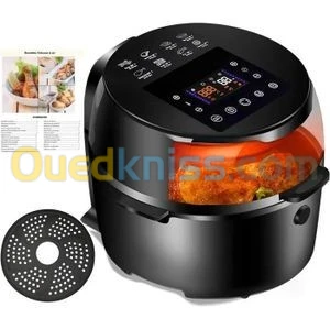  FRITEUSE A AIR Sans huile AIRFRYER 1500W  Xl 10l NOIR VAPEUR UNITRON 10L