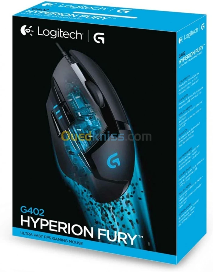MOUSE LOGITECH G402 HYPERION FURY