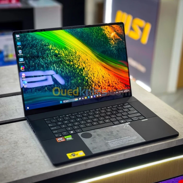 ASUS ProArt P16/RYZEN AI 9 HX 370W/RAM 32GO DDR5X/ 2 TO SSD/NVIDIA RTX4070 8GB/ 16 4K OLED TACTILE