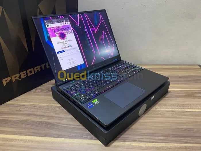 ACER PREDATOR HELIOS NEO 16/I7-14650HX/16 GB DDR5/1024 GB NVME/RTX 4060 08 GB/16 2.5 K 165 HZ 
