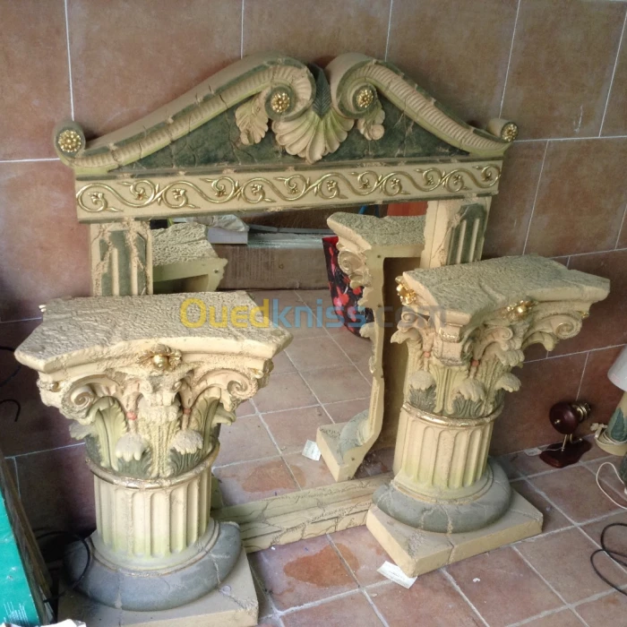 Console en fibre de verre
