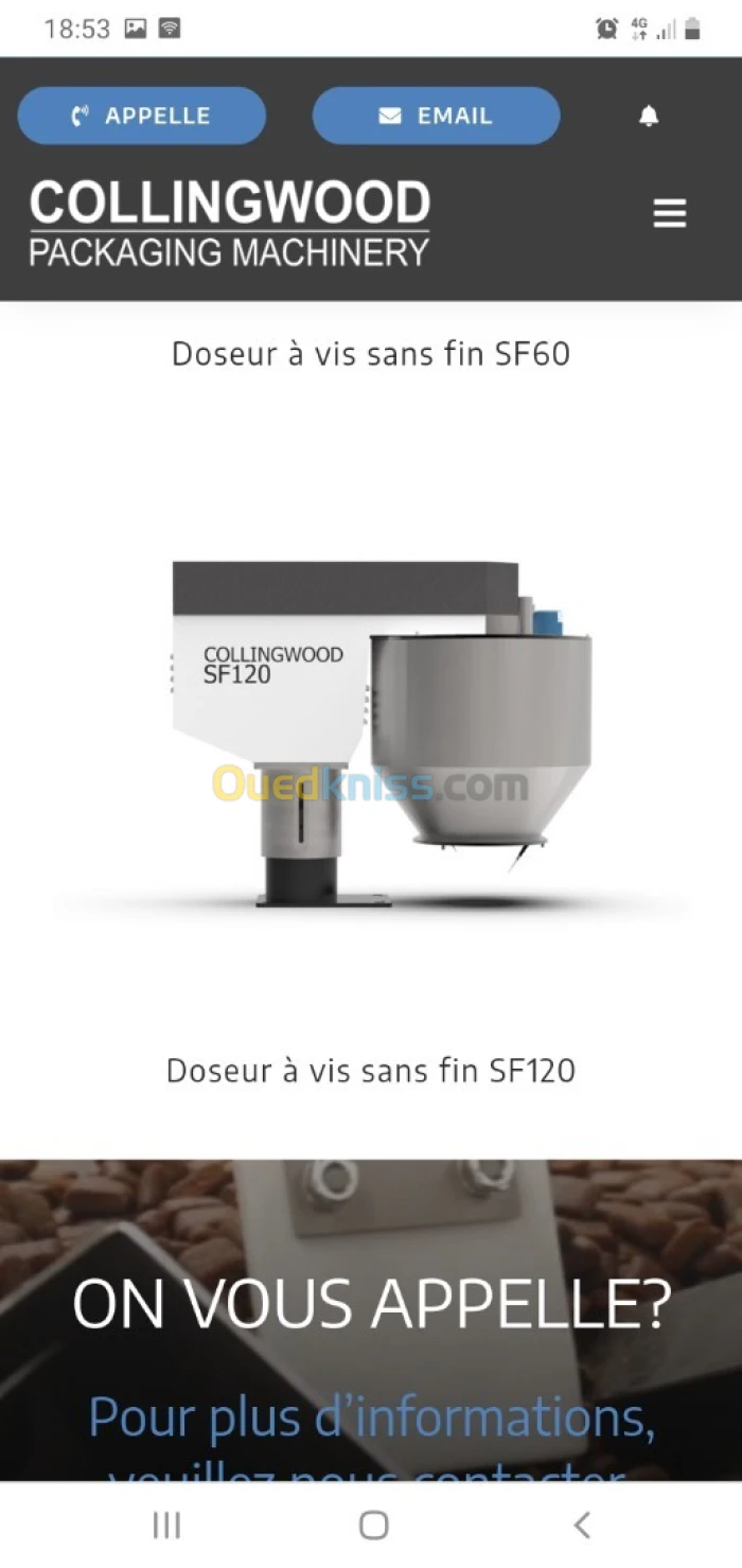 Machines et lignes d'emballages
