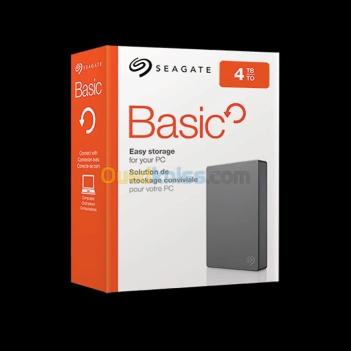 DISQUE DUR HDD EXTERNE 2.5 SEAGATE BASIC 4TB USB 3.0