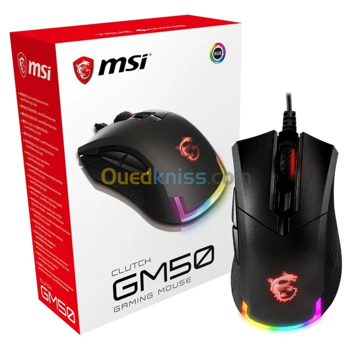 souris MSI Clutch GM50 RGB