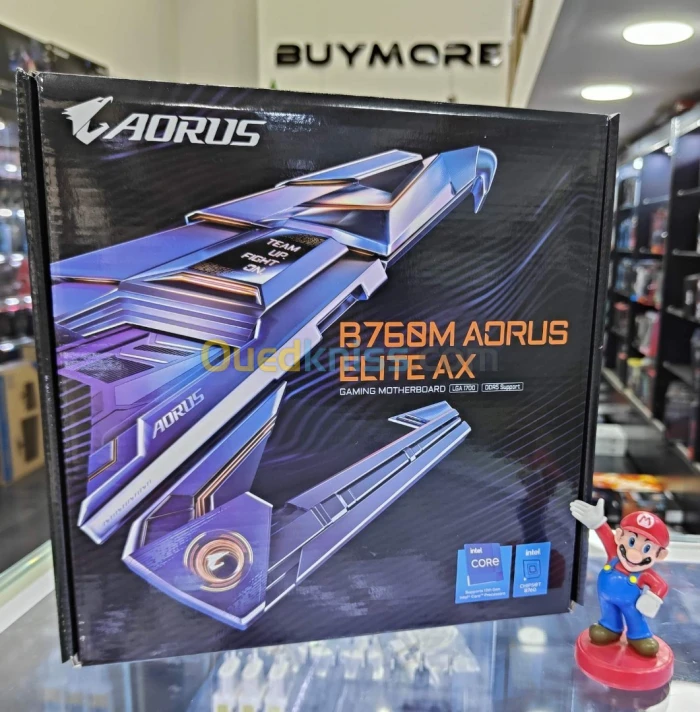 CARTE MERE Gigabyte B760M AORUS ELITE AX LG 1700 DDR5