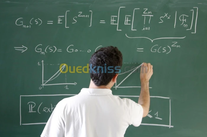 Enseignant de mathématiques à domicile 