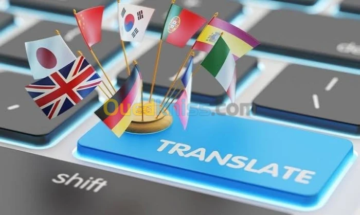 Traduction ,correction et interprète FR ANG