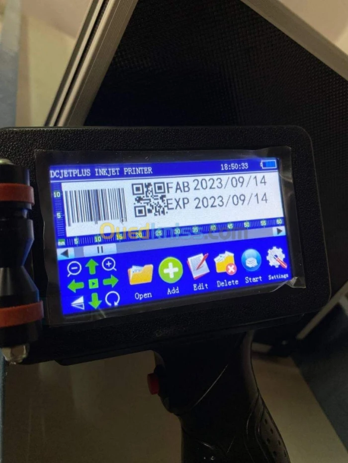 Dateur jet d'ancre avec cartouche HP original