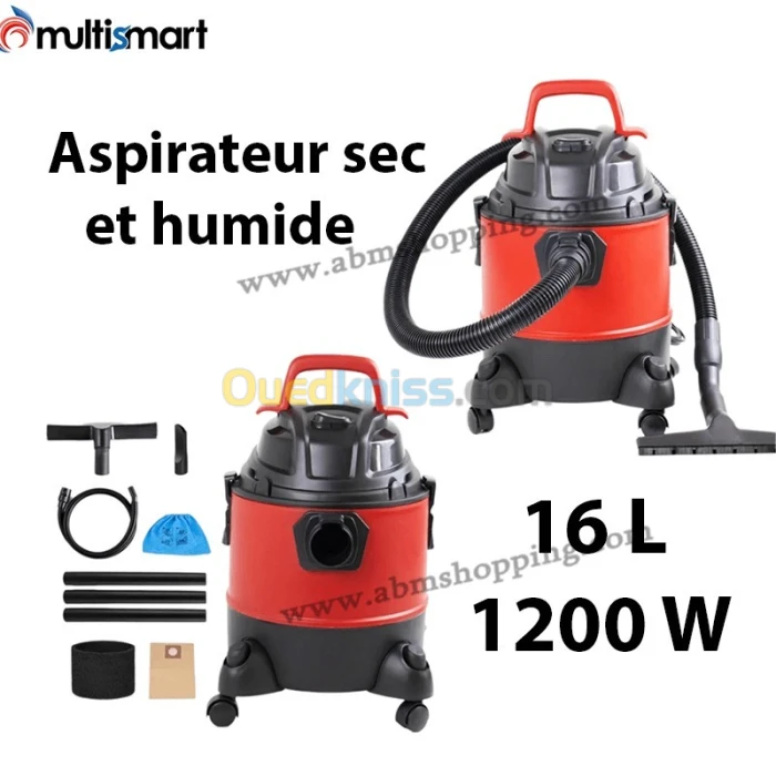 Aspirateur sec et humide 16 L | multismart