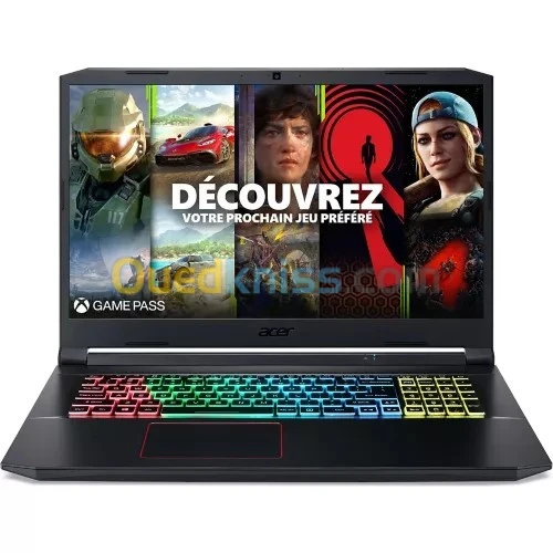 ACER NITRO AN515-57-57D3 I5 11400H 8GO 512GO SSD NVIDIA RTX3060 6GO NEUF SOUS EMBALLAGE