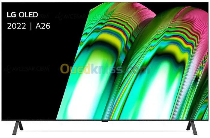 TV LG OLED A2  2022 55 140 cm  UHD  Processeur α7 Gen5 AI 4K