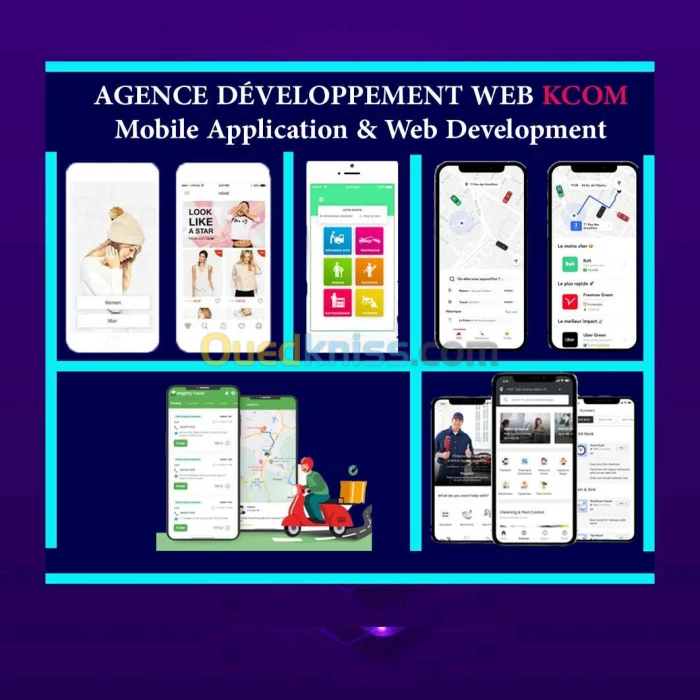 Création Site Web, Applications Mobiles et Création Plateforme e-commerce..