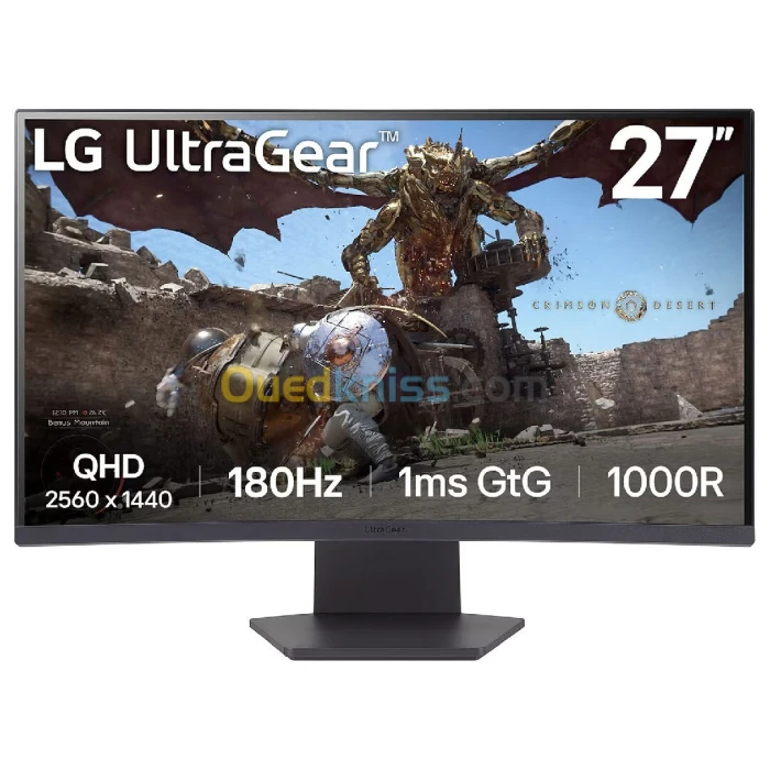 LG 27" UltraGear 2k 180hz 27GS60QC-B