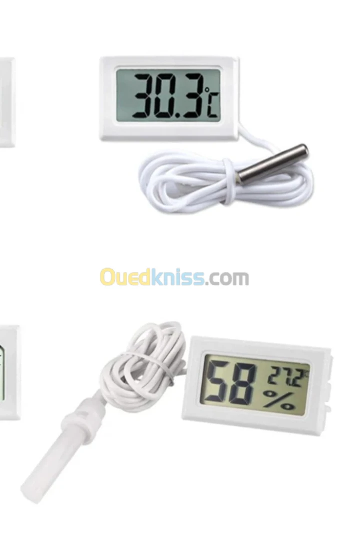 Thermomètre avec sonde