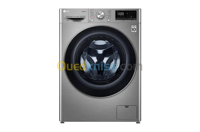LG Lave-linge et Sèche-linge | 10,5 / 7 Kg| Capacité plus grande | AI DD | Steam | ThinQ