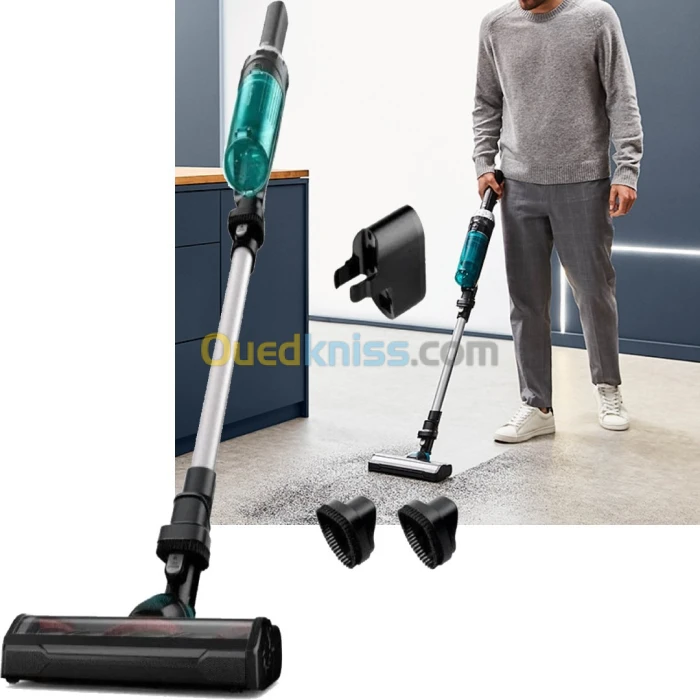 Aspirateur Balai Multifonction à main Léger, Convertible en aspirateur à Main