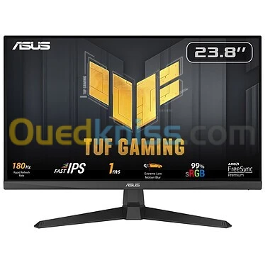 ECRAN ASUS TUF Gaming VG249Q3A 23.8" FHD IPS/FreeSy 1ms 180 Hz/sRGB