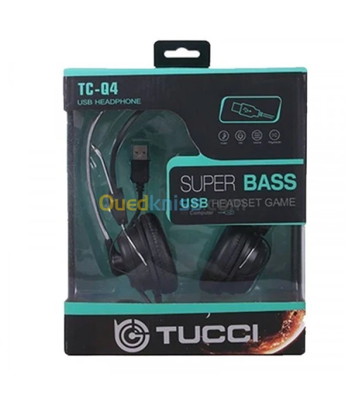 CASQUE USB Q4