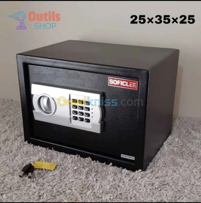 Coffre fort SOFICLEF dc25/16l