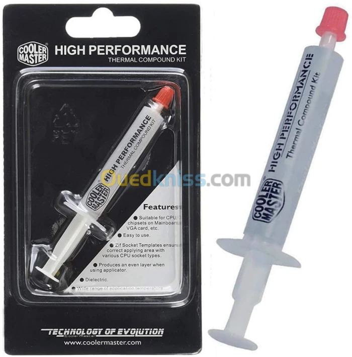 Pate thermique HIGH PERFORMANCE THERMAL PASTE HTK-002-U1