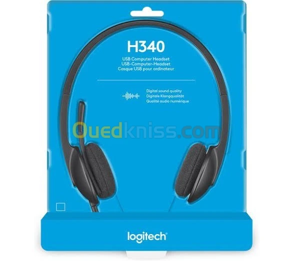 Casque Logitech H340 USB AVEC MICROPHONE
