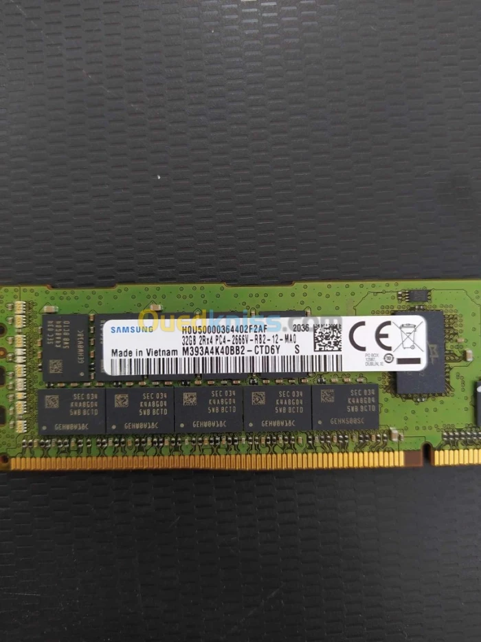 Ram pour serveur Dell /HP G9 G10 2666 Mhz 32Gb