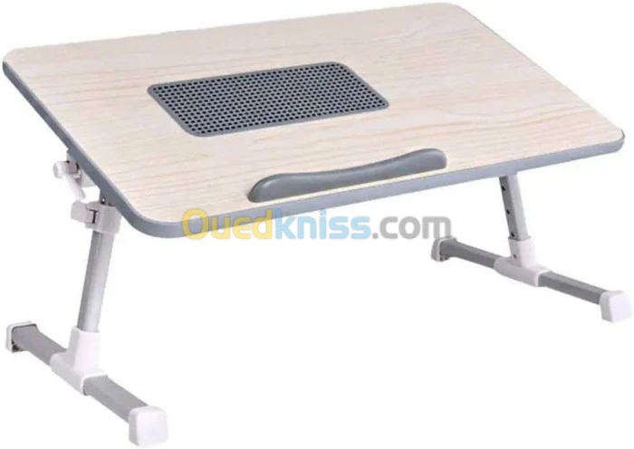 TABLE D'ORDINATEUR PLIABLE, HAUTEUR REGLABLE, AVEC VENTILATEUR DE REFROIDISSEMENT MODELE A8