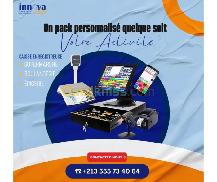 Caisse enregistreuse tactile