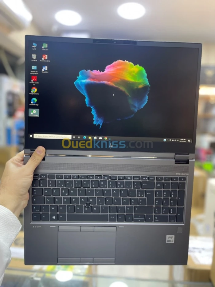 HP ZBOOK FURY G7 15 | i7 10ème | RAM 32 Go | SSD 512 Go | Ecran 15,6 FHD |NVIDIA RTX 3000 (6Go DDR6)
