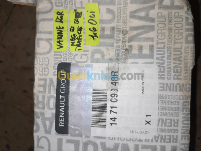 Vane egr 1.6 dci