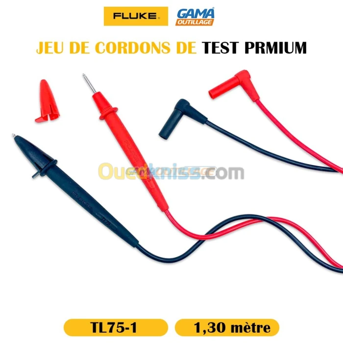 JEU DE CORDONS DE TEST PRMIUM FLUKE