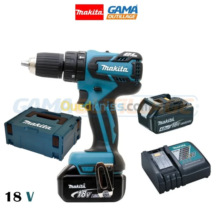 Visseuse perceuse 18V 4.0AH MAKITA
