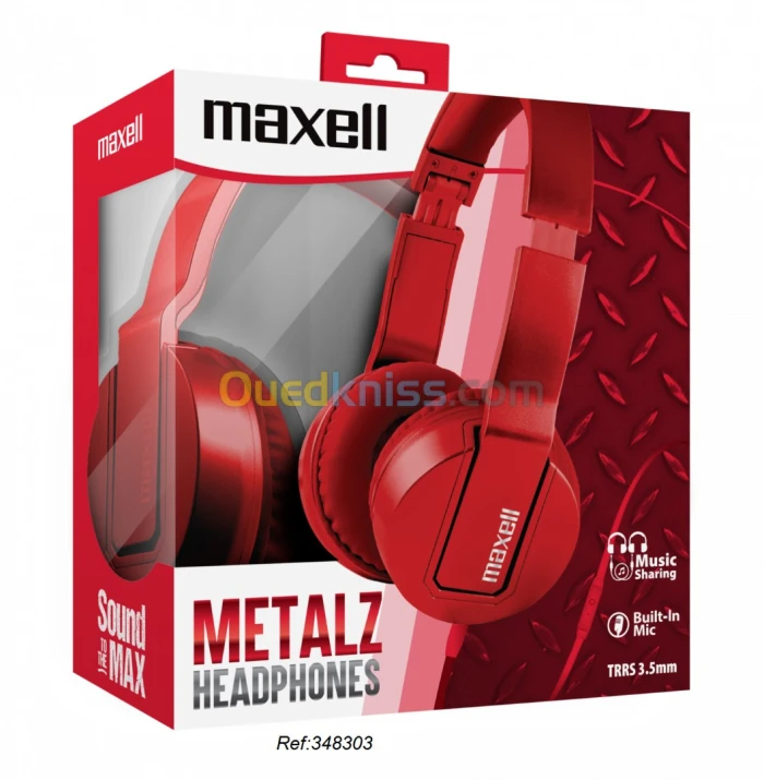 CASQUE MAXELL SOLID2 METALZ SMS-10