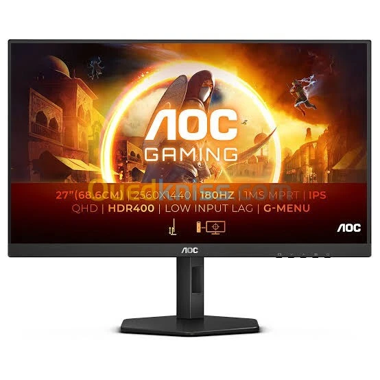 Ecran Aoc gaming Q27G4XND 2024 2K 180Hz