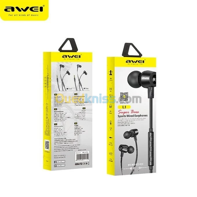 Awei Ecouteur Filaire - L1