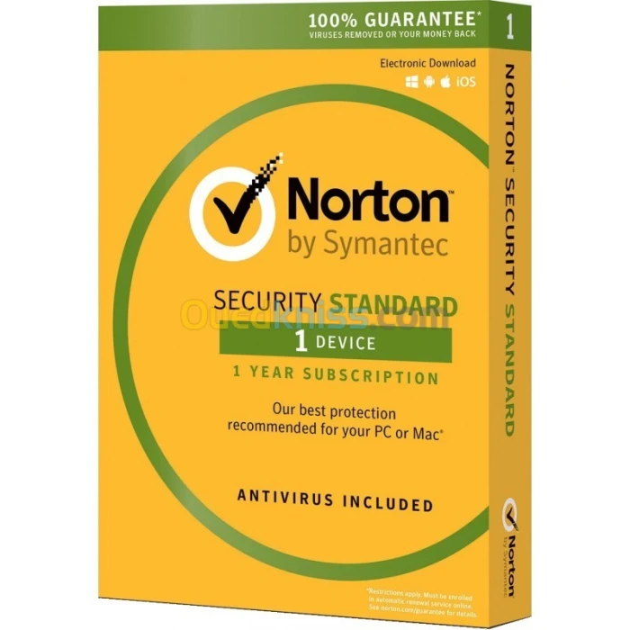 ANTIVIRUS NORTON SECURITY STANDARD/DEL