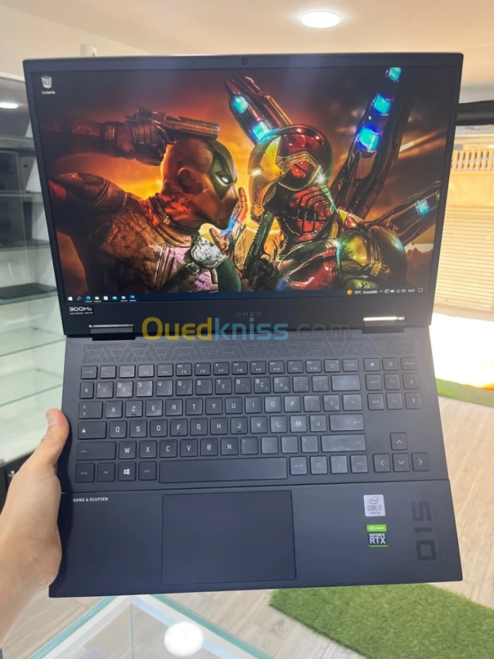 HP OMEN 15.6'' I7-10TH 32RAM 1000SSD RTX 2070 SUPER 08GB DDR6