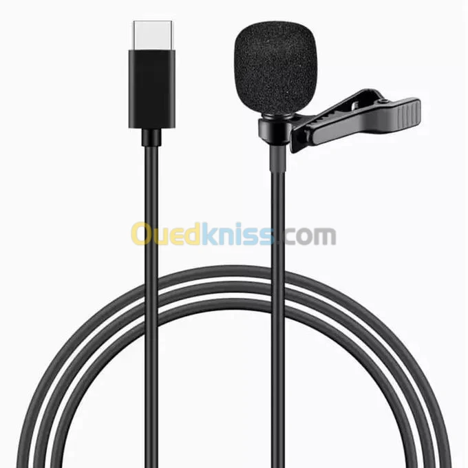 Microphone MICRO CRAVATE HOCO L14 pour Type-C